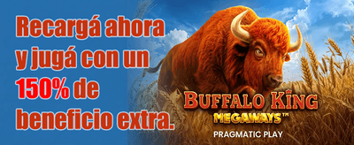 Bono de Primera Carga promotion banner