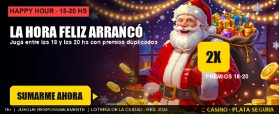 Aprovechá la Hora Feliz ahora